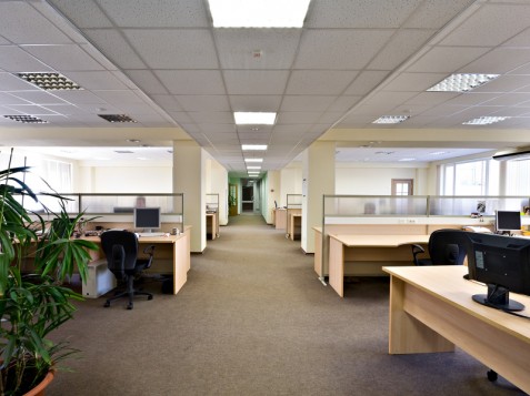 Thiết kế nội thất văn phòng mở hiện đại