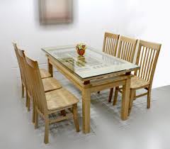 Bộ bàn ăn 6 ghế Đẹp được thiết kế hiện đại tối giảm diện tích