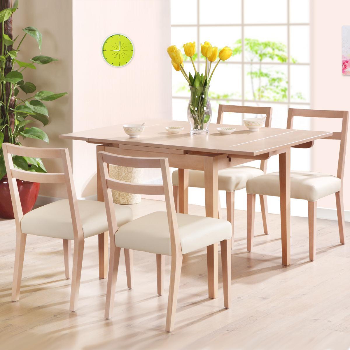 Bộ bàn ăn 4 ghế ĐẸP giá rẻ bằng gỗ tự nhiên