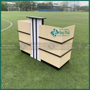 Thanh lý quầy lễ tân giá rẻ dài 1,4m rộng 50cm mới 100% (QLT-01)