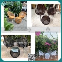 Bộ bàn ghế Ngoài trời Butin  GA 18