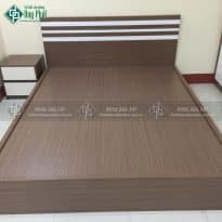 giường gỗ công nghiệp kt 1m8x2m (không ngăn kéo) Mới 100%