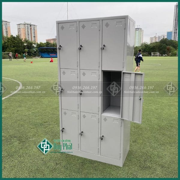 Thanh lý tủ sắt locker 9 ngăn mới 100% Thanh lý tủ sắt locker 9 ngăn mới 100%