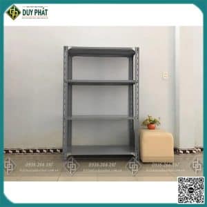 Kệ Sắt V Lỗ Lắp Ghép Dài 80cm x sâu 40cm x Cao 1m5 có 3 tầng 4 đợt